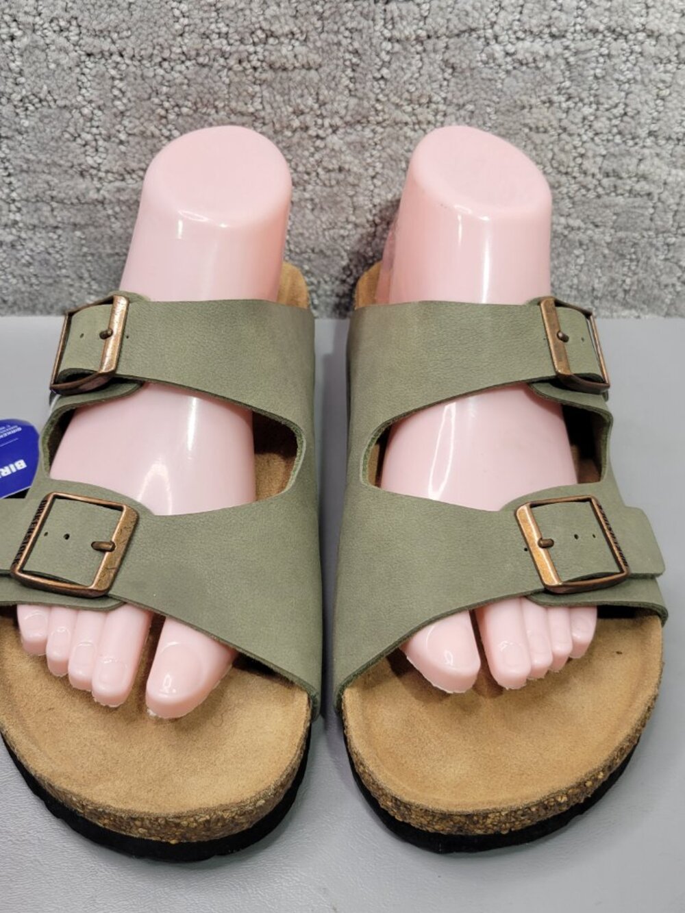 Birkenstock Arizona Unisex Size EU 39 US L8 M6 Stone Slip On Sandals. - Picture 11 of 15